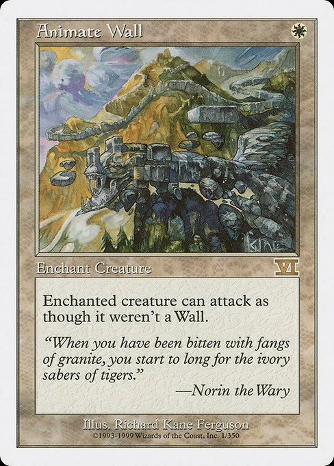 Animate Wall · Classic Sixth Edition 1/351