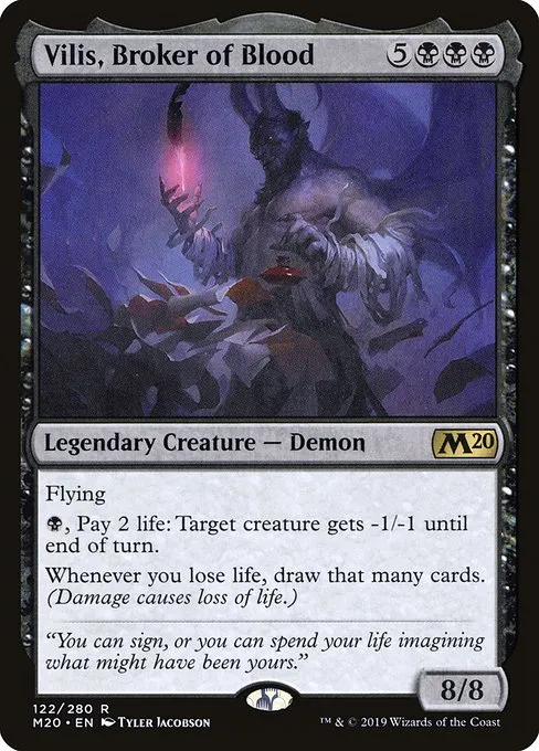 Vilis, Broker of Blood · Core Set 2020 122/346