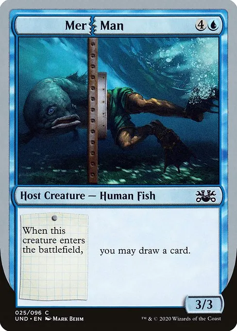 Mer Man · Unsanctioned 25/96