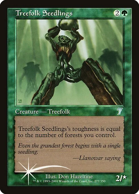 Treefolk Seedlings · Seventh Edition 277★/708