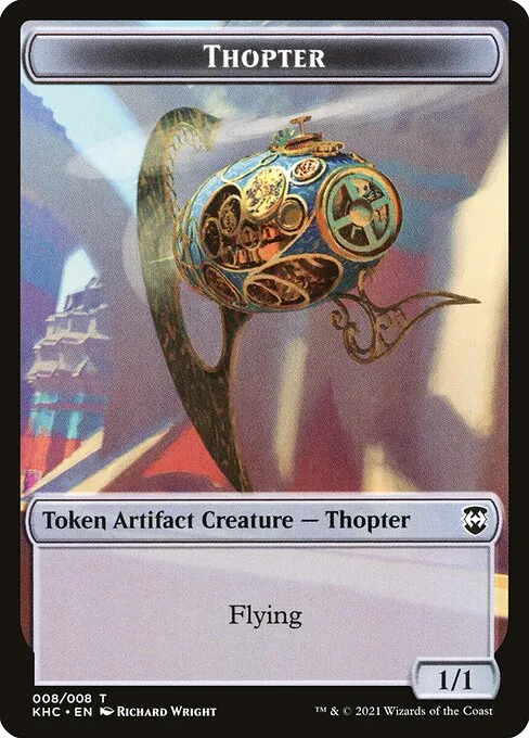 Thopter · Kaldheim Commander Tokens 8/8