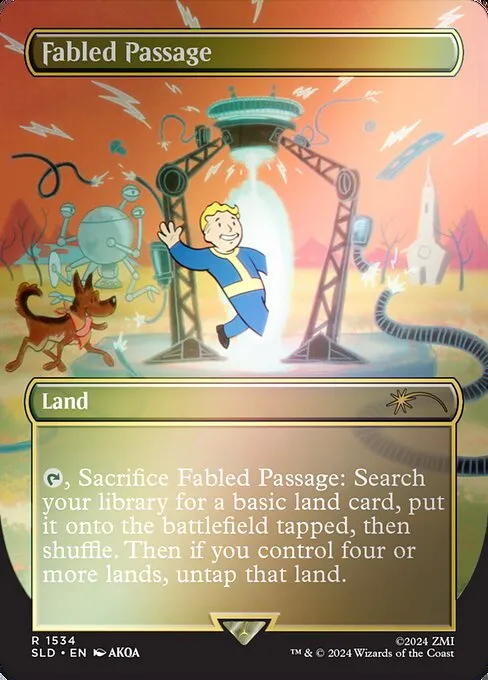 Fabled Passage · Secret Lair Drop 1534★/2547