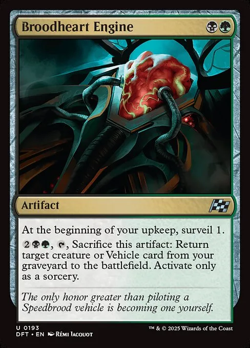 Broodheart Engine · Aetherdrift 193/553
