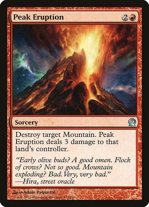 Peak Eruption · Theros 132/249
