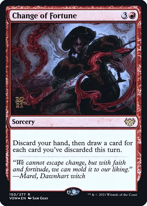 Change of Fortune · Innistrad: Crimson Vow Promos 150s/121