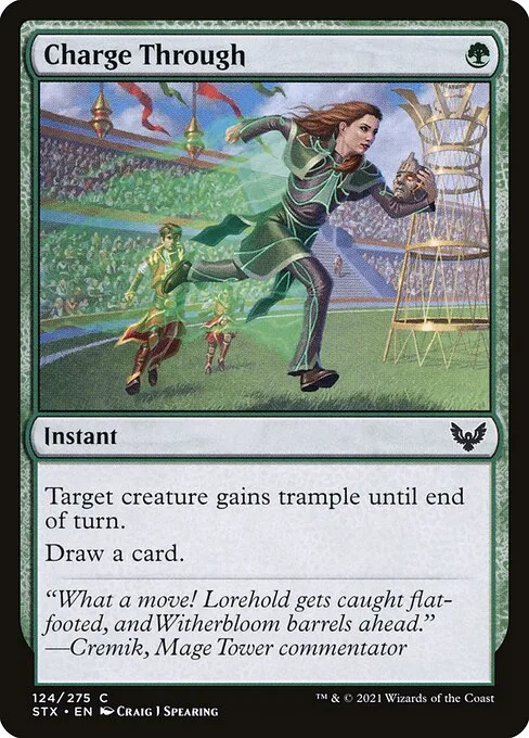 Charge Through · Strixhaven: School of Mages 124/393