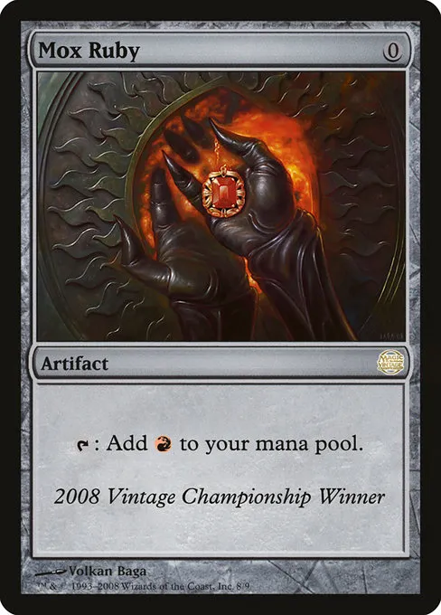 Mox Ruby · Vintage Championship 2008/35