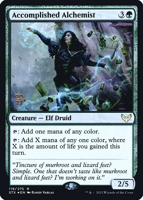 Accomplished Alchemist · Strixhaven: School of Mages Promos 119s/164