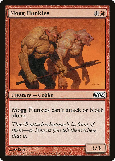 Mogg Flunkies · Magic 2013 143/249
