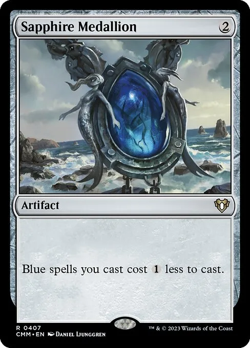 Sapphire Medallion · Commander Masters 407/1067