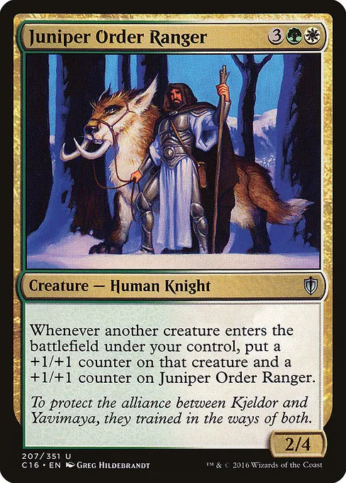 Juniper Order Ranger · Commander 2016 207/351