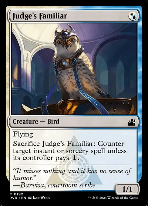 Judge's Familiar · Ravnica Remastered 192/531
