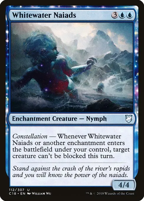 Whitewater Naiads · Commander 2018 112/307