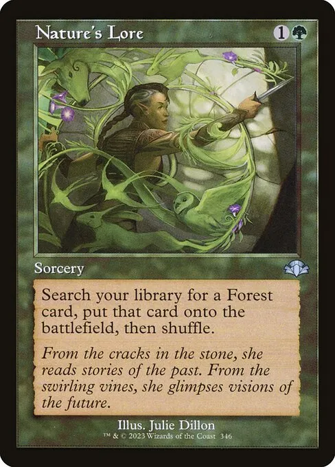 Nature's Lore · Dominaria Remastered 346/457