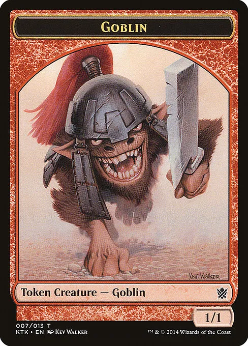 Goblin · Khans of Tarkir Tokens 7/13