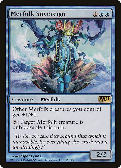 Merfolk Sovereign · Magic 2011 65/249