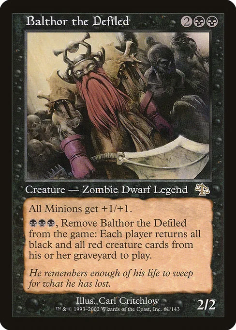 Balthor the Defiled · Judgment 61/143