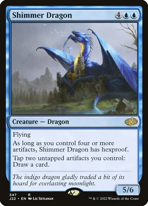 Shimmer Dragon · Jumpstart 2022 347/835