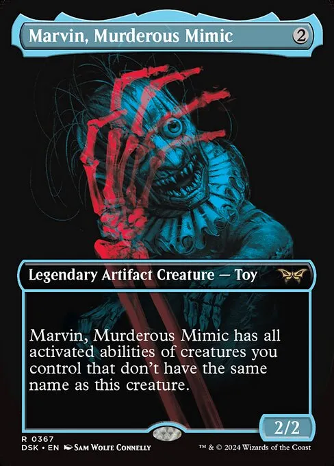 Marvin, Murderous Mimic · Duskmourn: House of Horror 367/419