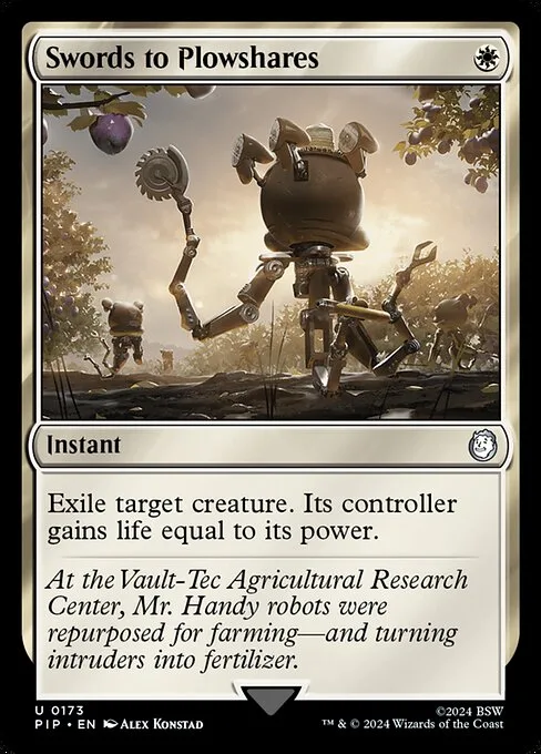 Swords to Plowshares · Fallout 173/1068