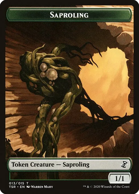 Saproling · Time Spiral Remastered Tokens 13/15