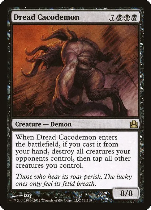 Dread Cacodemon · Commander 2011 79/318