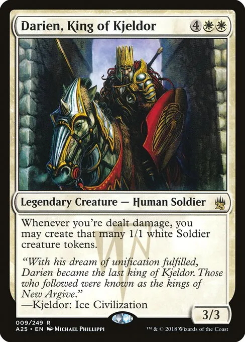 Darien, King of Kjeldor · Masters 25 9/249