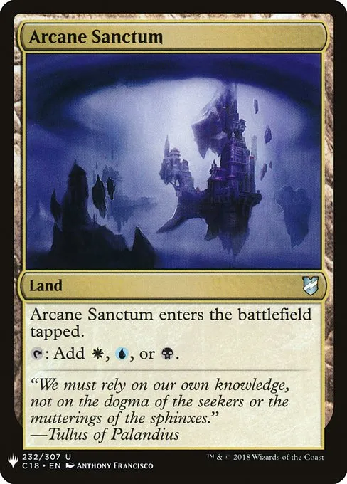 Arcane Sanctum · The List C18-232/5050