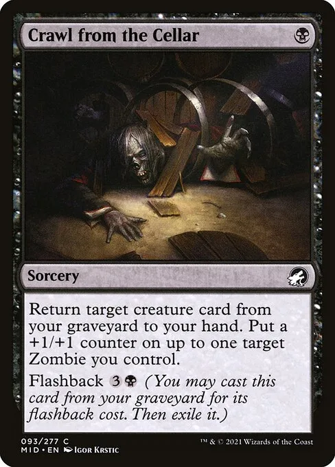 Crawl from the Cellar · Innistrad: Midnight Hunt 93/399