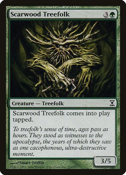 Scarwood Treefolk · Time Spiral 214/301