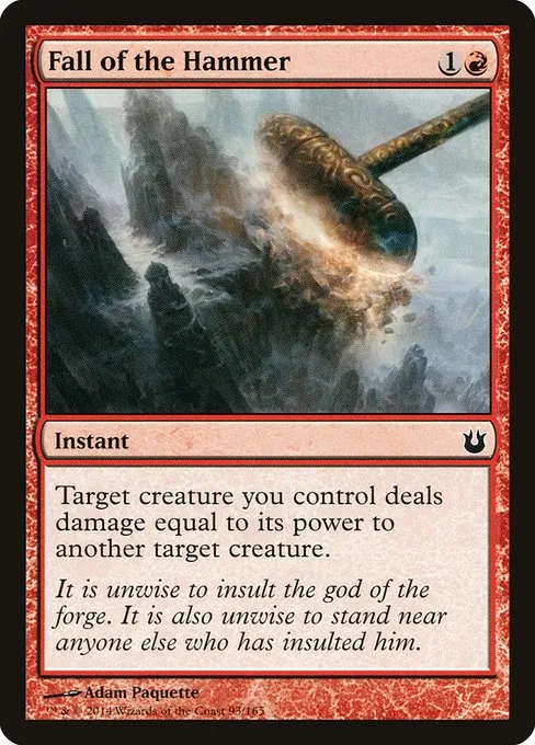 Fall of the Hammer · Born of the Gods 93/165