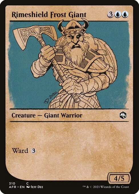 Rimeshield Frost Giant · Adventures in the Forgotten Realms 310/424