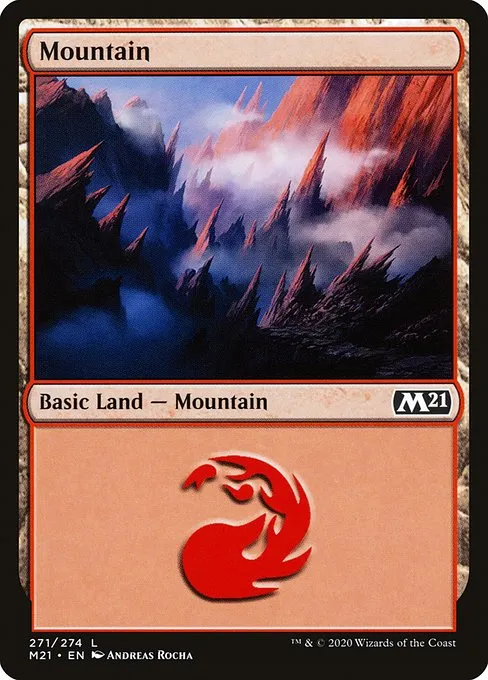 Mountain · Core Set 2021 271/397