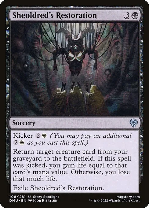 Sheoldred's Restoration · Dominaria United 108/453