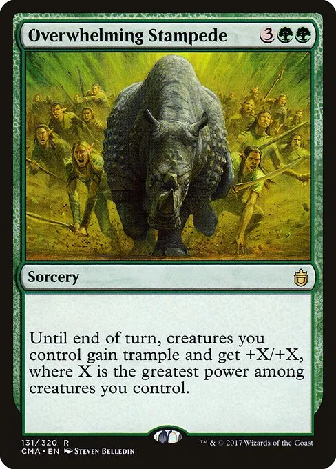 Overwhelming Stampede · Commander Anthology 131/320