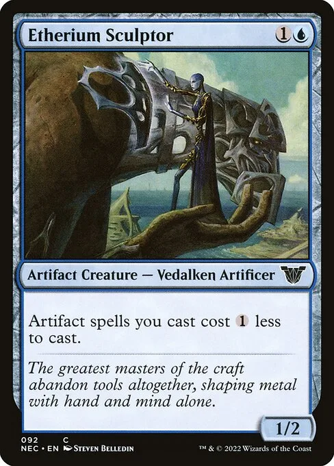 Etherium Sculptor · Neon Dynasty Commander 92/179