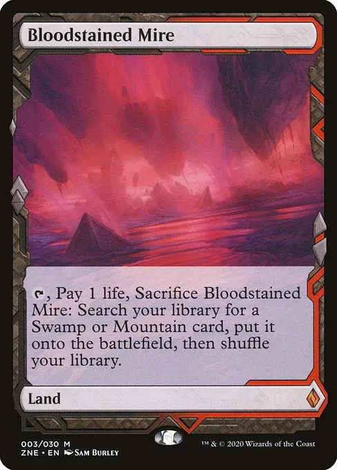 Bloodstained Mire · Zendikar Rising Expeditions 3/30