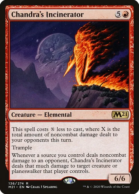 Chandra's Incinerator · Core Set 2021 136/397