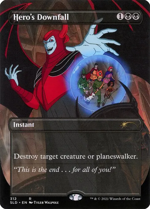 Hero's Downfall · Secret Lair Drop 312/2547