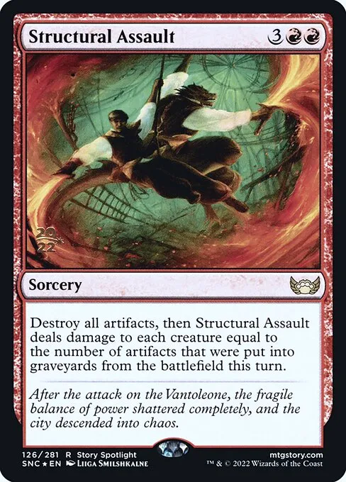 Structural Assault · Streets of New Capenna Promos 126s/161
