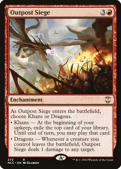 Outpost Siege · New Capenna Commander 272/447
