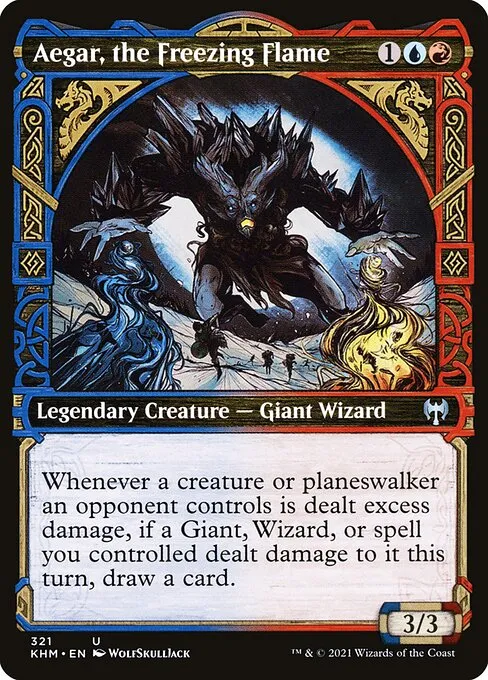 Aegar, the Freezing Flame · Kaldheim 321/425