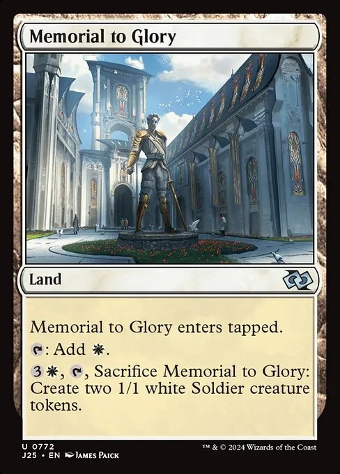 Memorial to Glory · Foundations Jumpstart 772/779