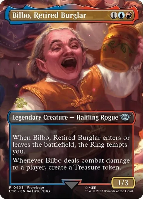 Bilbo, Retired Burglar · Tales of Middle-earth Promos 403s/86