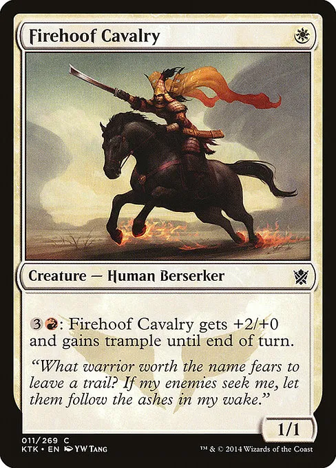Firehoof Cavalry · Khans of Tarkir 11/293
