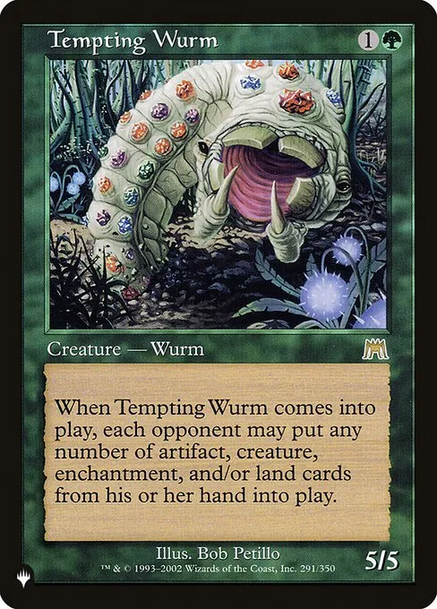 Tempting Wurm · The List ONS-291/5050