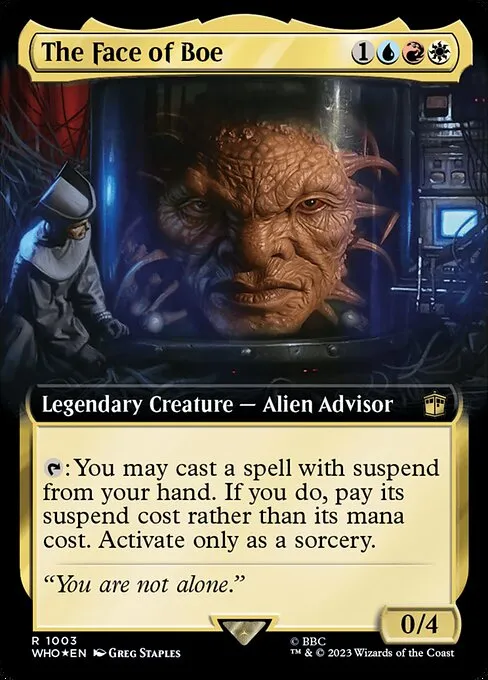 The Face of Boe · Doctor Who 1003/1178
