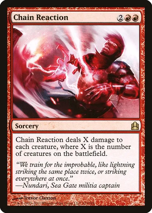 Chain Reaction · Commander 2011 113/318
