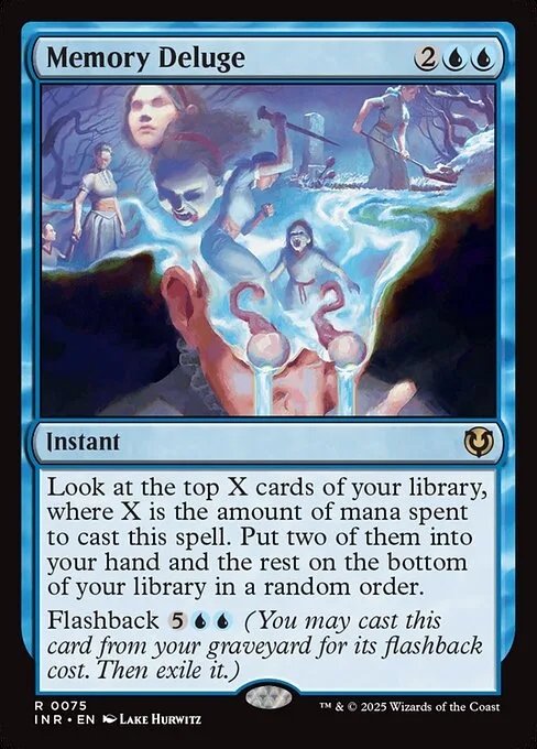 Memory Deluge · Innistrad Remastered 75/495