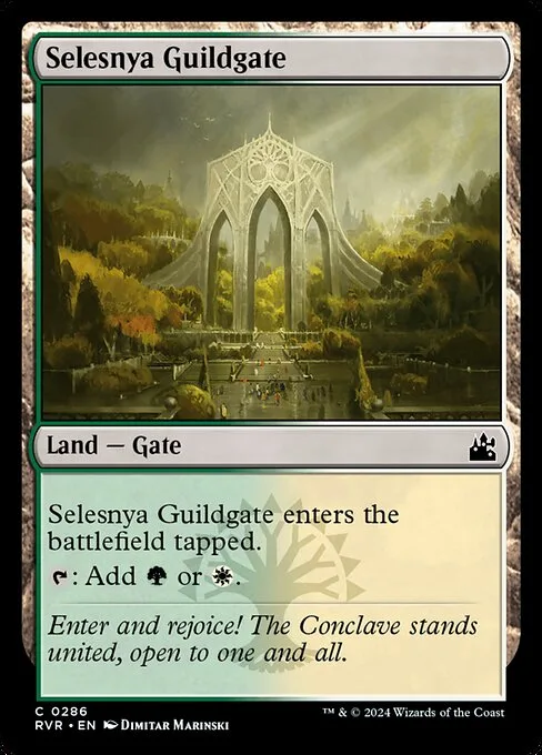Selesnya Guildgate · Ravnica Remastered 286/531